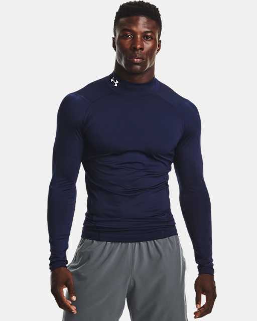 Men's HeatGear® Mock Long Sleeve